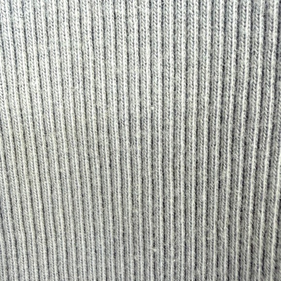 NWT Maeve Anthropologie Ribbed Mock Neck Elbow Sleeve Top Sky Purple Small *FLAW - Picture 12 of 12